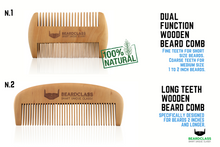 Beard Grooming Kit Set for Men (12 in 1) - Includes Beard Oil, Balm, Brush and Scissors