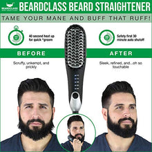Premium Beard Straightener Heated Brush