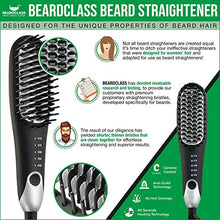 Premium Beard Straightener Heated Brush